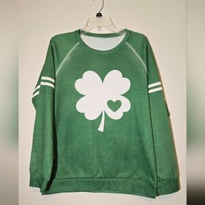 Green Clover Women's Sweatshirt